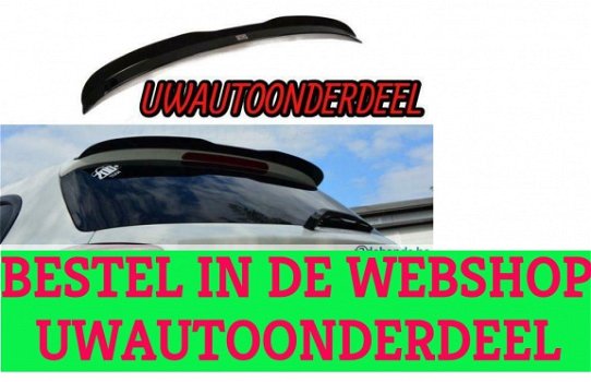 Bmw 1-serie F20 Achterklep Dakspoiler Spoiler extention - 1