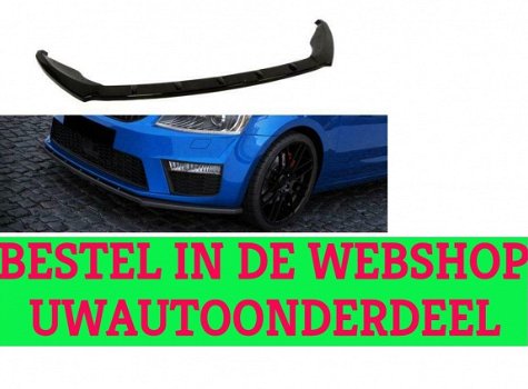 Skoda Octavia III RS Versie 1 Voorspoiler spoiler - 1