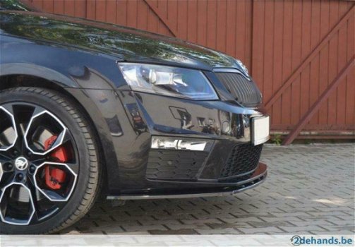 Skoda Octavia III RS Versie 1 Voorspoiler spoiler - 5