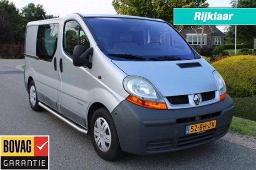 Renault Trafic - 1.9 DCi 100pk Rolstoelbus Dubbel Cabine airco/PDC 5-pers - 1