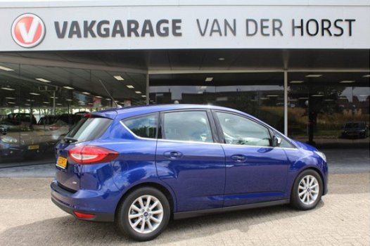 Ford C-Max - 1.0-125pk EcoBoost Titanium. Panodak, navi, elektr. achterkl. Luxe uitvoering met panor - 1