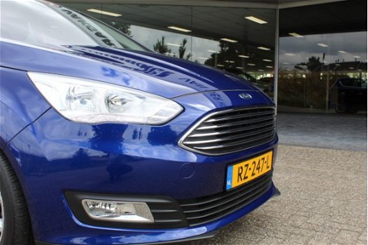 Ford C-Max - 1.0-125pk EcoBoost Titanium. Panodak, navi, elektr. achterkl. Luxe uitvoering met panor - 1