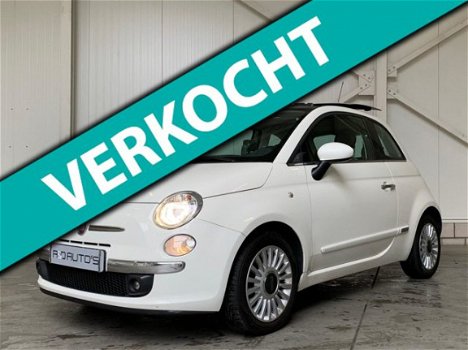 Fiat 500 - 1.4-16V Lounge * Schuifkanteldak* nw distributieriem - 1