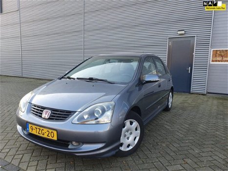 Honda Civic - 1.7 CTDi S AIRCO PARKEERSENSOR LEDER - 1