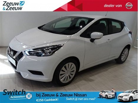 Nissan Micra - 1.0 IG-T 100pk Acenta Totaal voordeel € 3611, - met All Inclusive | Airco | Apple Car - 1