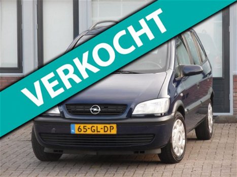 Opel Zafira - 1.6-16V Comfort NieuweAPK/NAP/RIJD SUPER/7 PERSOON - 1