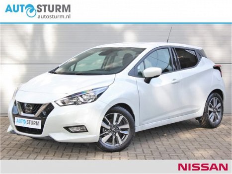 Nissan Micra - 1.0 IG-T N-Connecta | Navigatie | Camera | Cruise & Climate Control | DAB | Park. Sen - 1