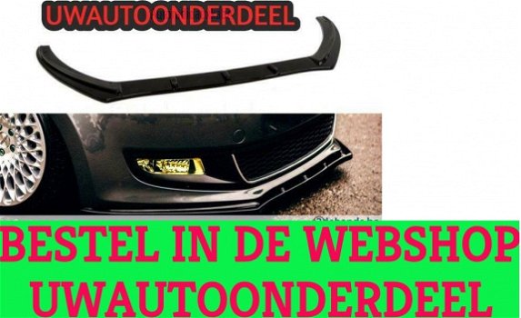 voorspoiler spoiler vw polo 6r 1.2 1.4 1.6 gti dsg tsi tdi - 1