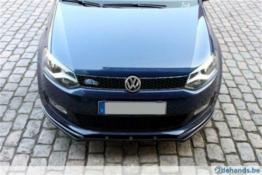 voorspoiler spoiler vw polo 6r 1.2 1.4 1.6 gti dsg tsi tdi - 2