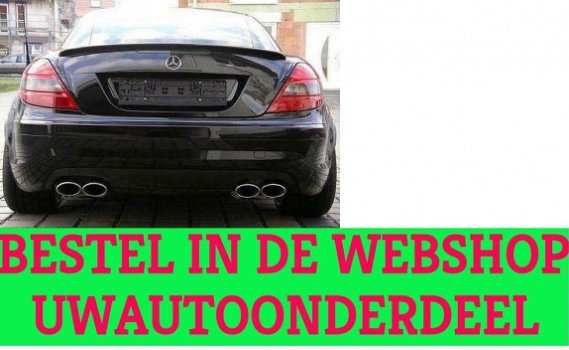 Mercedes SLK R171 Achterklep Spoiler - 1