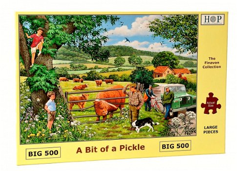 House of Puzzles - A Bit of a Pickle - 500 XL Stukjes Nieuw - 2