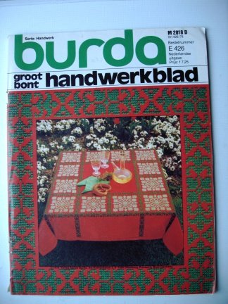 Burda Groot Bont Handwerkblad E426 - nr. 1