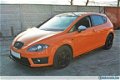 Seat Leon Cupra FR Face Lift Versie 2 Voorspoiler spoiler - 3 - Thumbnail