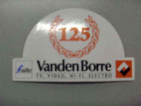 sticker Vanden Borre - 1