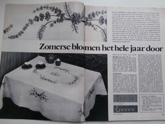 Maandblad voor Handwerken Ariadne nummer 258, juni 1968 - Afbeelding 2