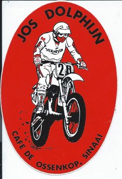 sticker Jos dolphijn - 1