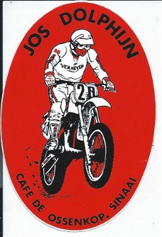 sticker Jos dolphijn