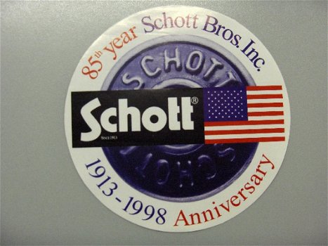sticker Schott Bross Inc - 1