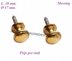 = Deurknop = staande klok / tafelklok 40188