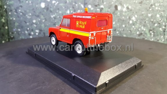 Land Rover series IIa Royal Mail rood 1:43 Oxford - 2