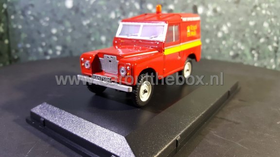 Land Rover series IIa Royal Mail rood 1:43 Oxford - 3