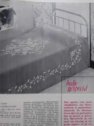 Maandblad voor Handwerken Ariadne nr 259/260, juli/augustus 1968 Veel spreien - Afbeelding 5