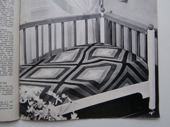 Maandblad voor Handwerken Ariadne nr 259/260, juli/augustus 1968 Veel spreien - Afbeelding 8