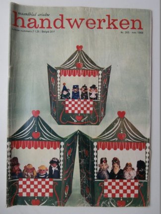 Maandblad Ariadne Handwerken nummer 263, november 1968 - nr. 1