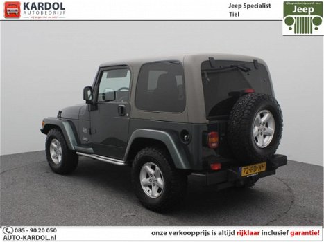 Jeep Wrangler - 4.0 Hardtop & Softtop Sahara | Rijklaarprijs | Airco | Cruise | LM | TH - 1