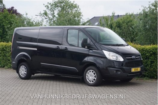 Ford Transit Custom - 310L L2 H1 2.0 TDCI 130pk Trend 9-persoons Airco Cruise PDC NR. 924 - 1