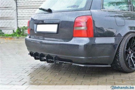 Audi S4 B5 Avant Rear Side Splitters - 2