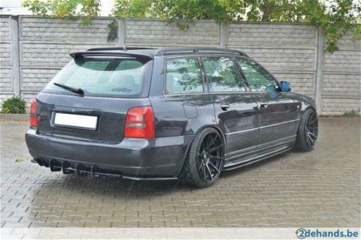 Audi S4 B5 Avant Rear Side Splitters - 4