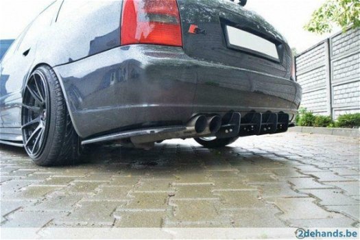 Audi S4 B5 Avant Racing Centre Rear Splitter - 6