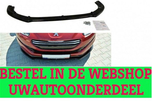 Peugeot RCZ Facelift Voorspoiler Spoiler - 1