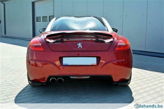 Peugeot RCZ Facelift Rear Side Splitters - 5