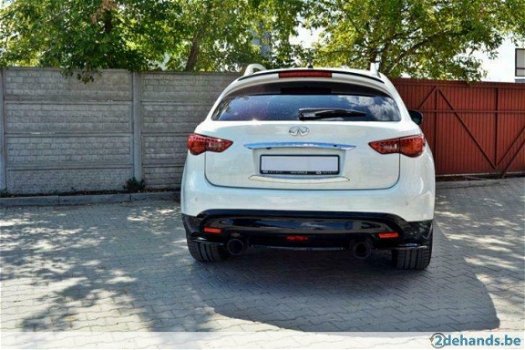 Infinity QX70 QX 70 Centre Rear Splitter - 3