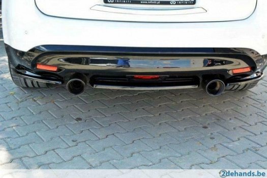 Infinity QX70 QX 70 Centre Rear Splitter - 5