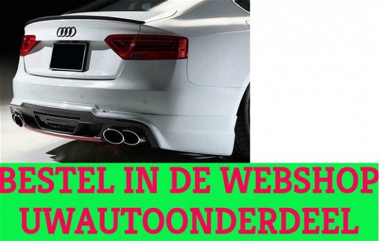 Audi A5 S5 RS5 Coupe Sportback Cabriolet Achterklep Spoiler - 1