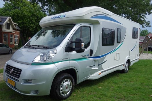 Chausson Flash 48 Enkele Bedden Garage 50000 km Airco 2013 - 2