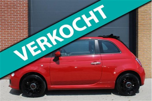 Fiat 500 C - 1.2 Lounge Sport | Cabrio | Airco | PDC - 1