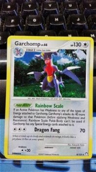 Garchomp holo 9/123 DP Mysterious Treasures gebruikt - 1