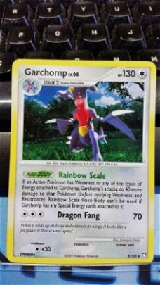 Garchomp holo 9/123 DP Mysterious Treasures gebruikt