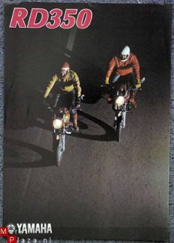 Yamaha RD350 motorfietsfolder/brochure - 1