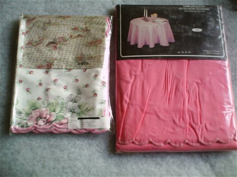 Keuken textiel - AANBIEDING - set 6 - roze - cintia. NIEUW ! - 1