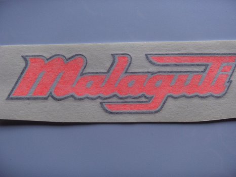 sticker Malaguti - 1