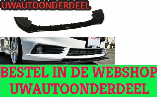 Ford Fiesta MK7 ST Facelift Voorspoiler Spoiler - 1