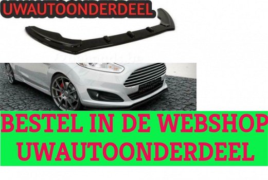 Voorspoiler Spoiler Ford Fiesta MK7 Facelift - 1