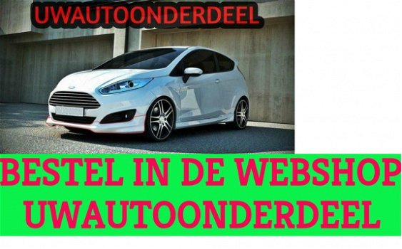 Ford Fiesta MK7 vanaf 2013 Voorbumper spoiler - 1