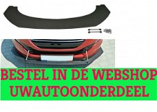 Racing Splitter Voorspoiler Spoiler Peugeot RCZ Facelift