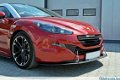 Racing Splitter Voorspoiler Spoiler Peugeot RCZ Facelift - 8 - Thumbnail